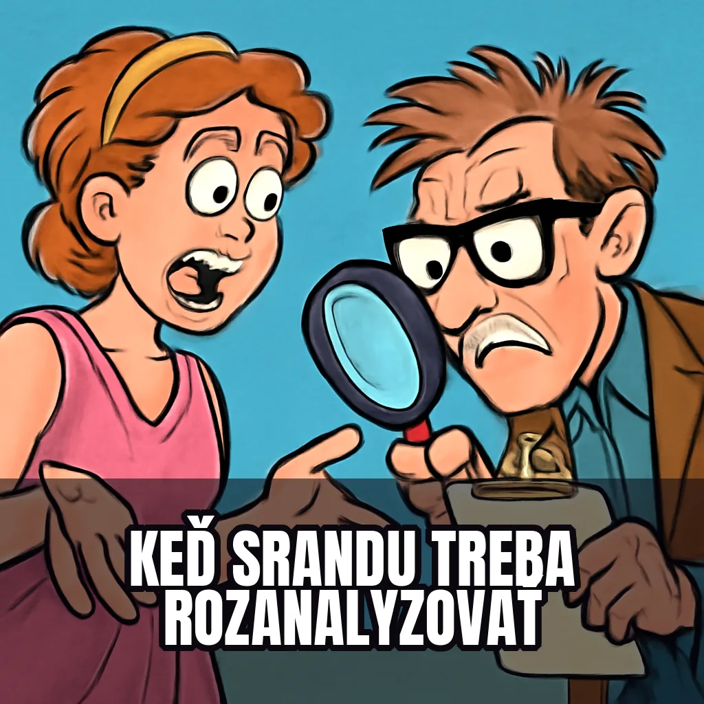 Meme s textom hore o Straussovi píšúcom operu o hádke medzi vysokým a nízkym umením, dole požiadavka na vážne posolstvo
